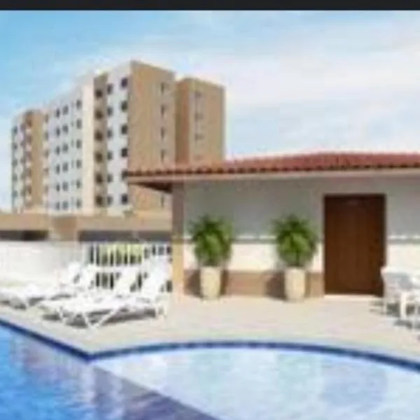 Apartamento flat em condomínio club – hotel w mieście Socorro