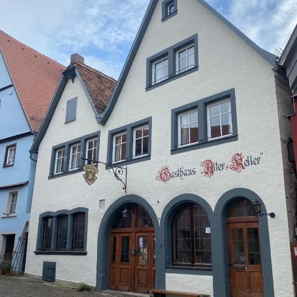 Gästehaus Alter Keller: Rothenburg ob der Tauber'de bir otel