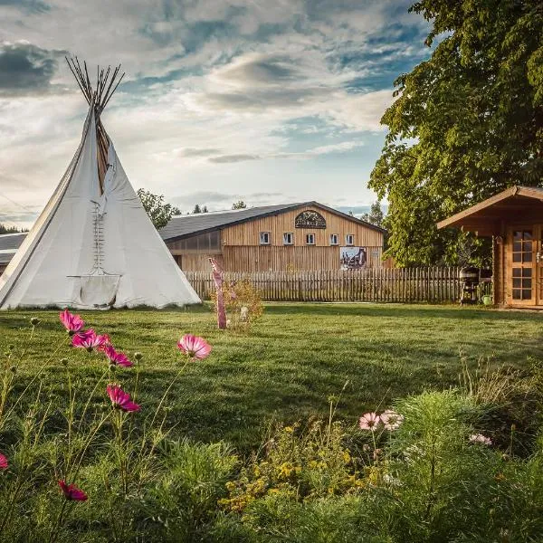 Ranchhouse Smoker- Westernstable - Horse, hotel in Elterlein