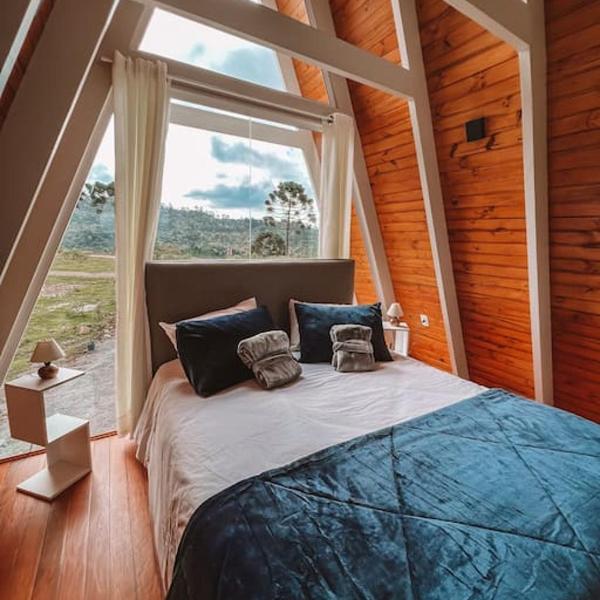Casa Di Legno Cabana com Spa, Ofurô e Vista para as Montanhas - Foto 2