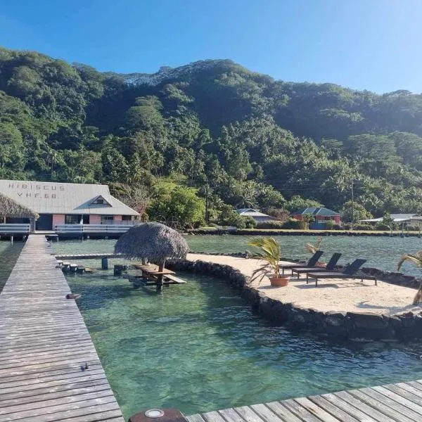 Pension Hibiscus Taha'a, hotel v destinaci Vaitoare