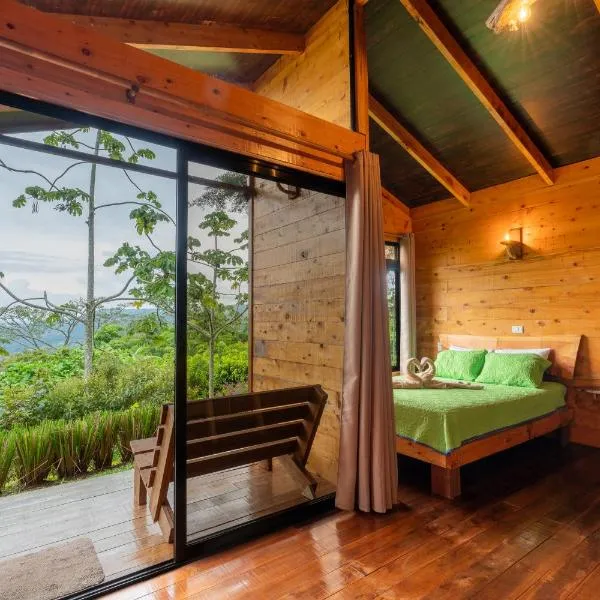 Cabaña El Ciprés: Vistas increíbles y Mirador, hotel v destinaci Turrialba