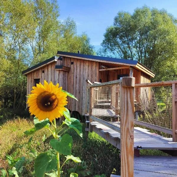 La Cabane d'Ode, hotel en Amberloup