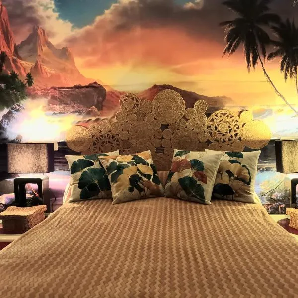 Piso amplio de 3 habitaciones, 2 baños, ascensor y parking、ブリアナのホテル