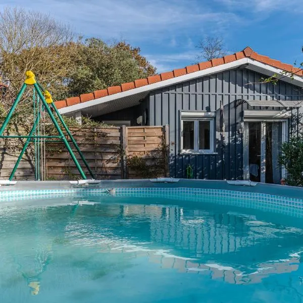 Chalet studio bassin d'arcachon, מלון בלה-טסט-דה-בוש