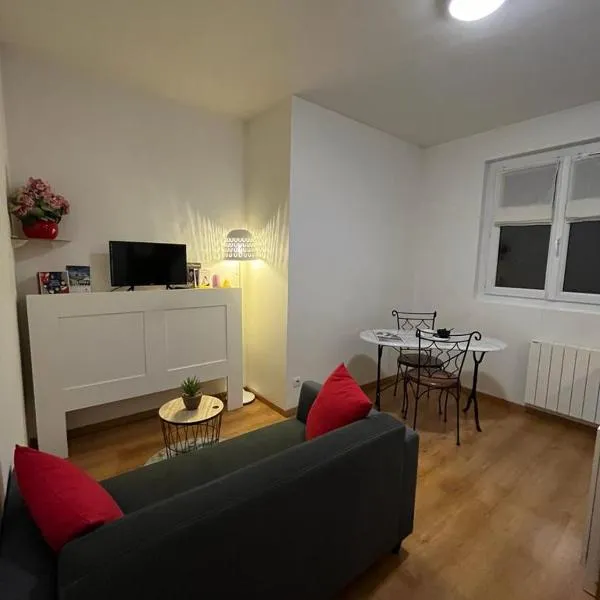 Appartement F2 entier près gare RER et SNCF、コンフラン・サントノリーヌのホテル