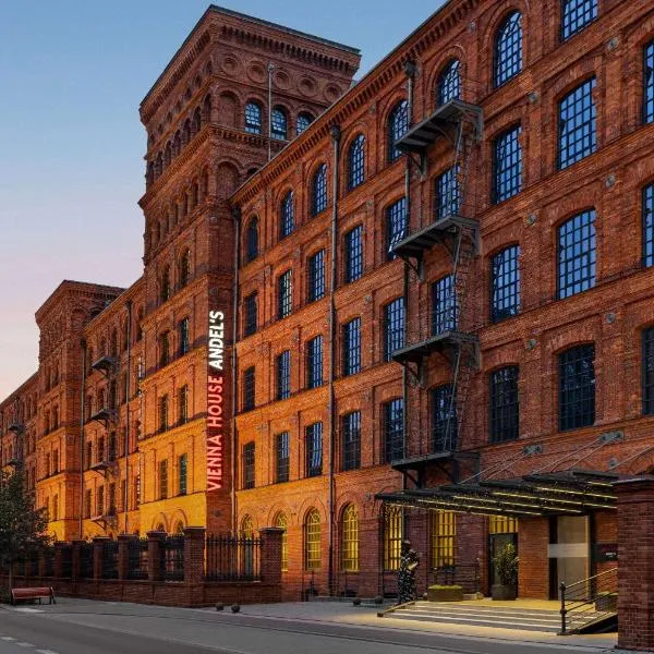 Vienna House by Wyndham Andel's Lodz, hotel v Lodži