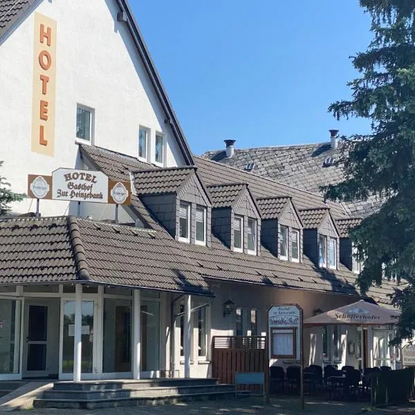 Hotel Gasthof zur Heinzebank, hotel in Pobershau
