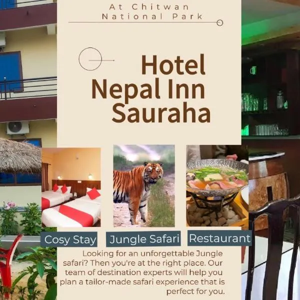 Hotel Nepal Inn Sauraha, hôtel à Debichaur