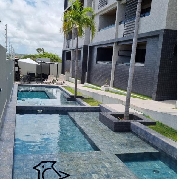 Cobertura Vista Mar Carapibus - Cariri Praia - Apartamento completo com 02 quartos