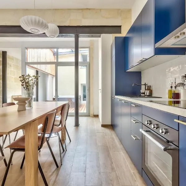 Nocnoc - L'Oli 102m2 avec patio et jacuzzi, khách sạn ở Bordeaux
