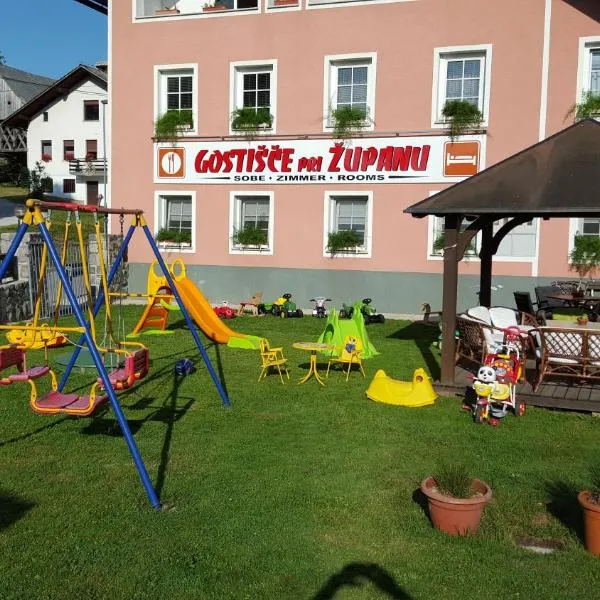 Guesthouse Pri Županu, hotel em Žiri