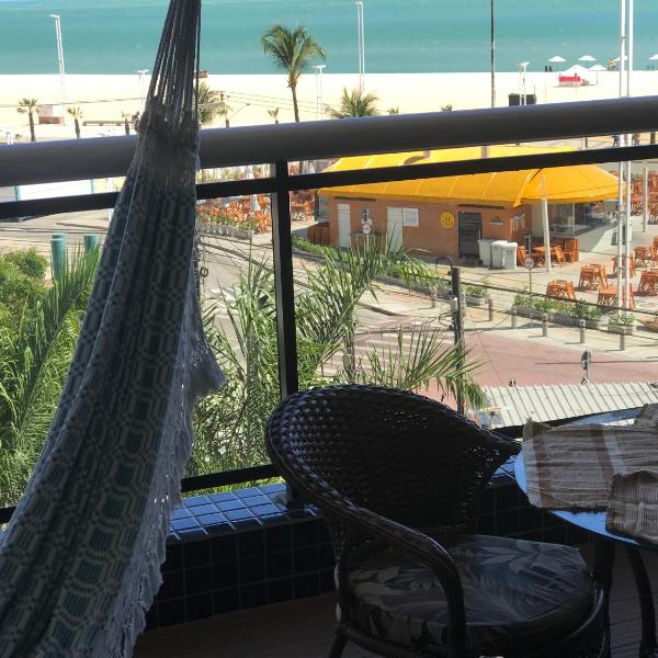 Alugo Temporada apartamento frente ao mar de Fortaleza vista panorâmica do Mar - Foto 2