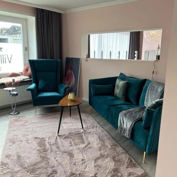 Villa Maxima mit Terrasse, Klimaanlage und Sauna, Hotel in Bad Wildungen