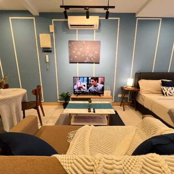 VitaminSEA2 Seaview 6PAX Studio Netflix A-9-16, hotel in Kampung Saberang Balok