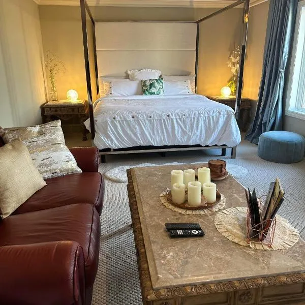 Bearspaw에 위치한 호텔 Royal highland livingroom bedroom suite