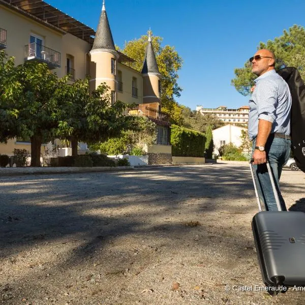 Appart'Hotel Castel Emeraude, Charme et Caractère, viešbutis mieste Ameli le Ben Palalda