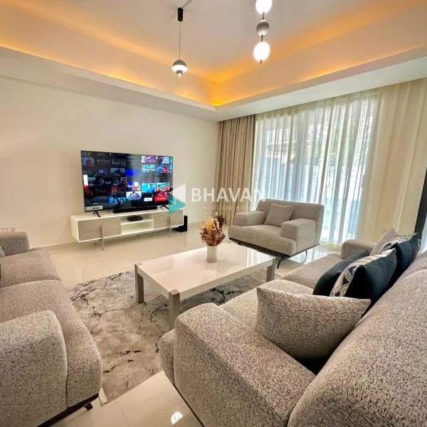 Calm Chaos 4 BR Villa with maid Room in Damac Hills 2 By Bhavan Vacation Homes, hotel in Dubai