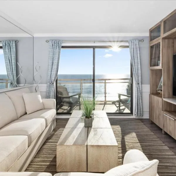 Oceanfront 2 Bedroom Modern Beach Condo w Pool, hotel v destinaci Ocean City