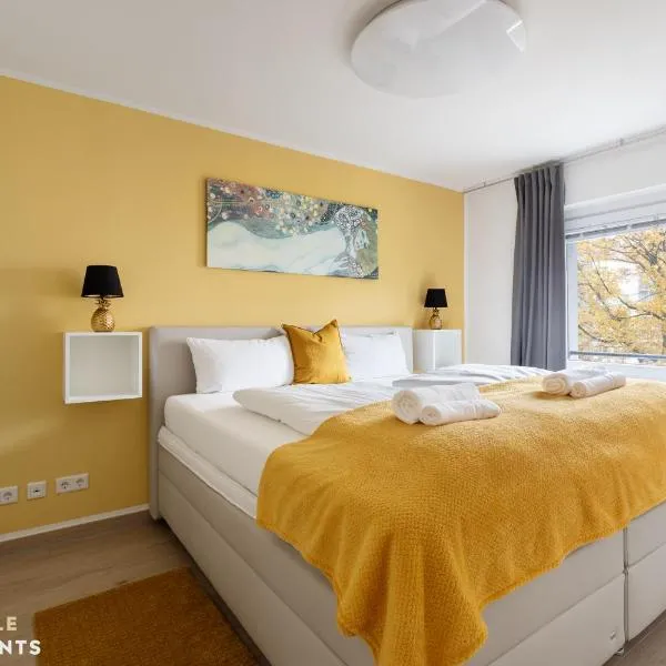 PINEAPPLE APARTMENTS - Zwinger IX - 80qm - 1x free parking, hotel i Dresden