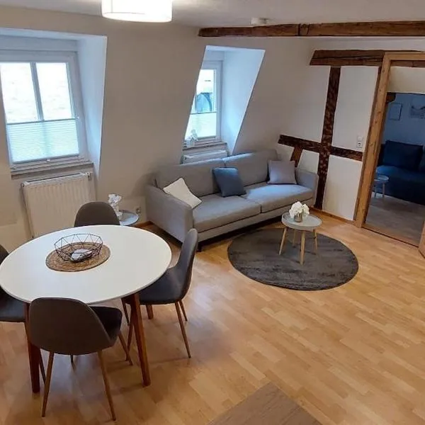 Zentrale Altbauwohnung mit Flair, hotel v destinaci Schwäbisch Hall