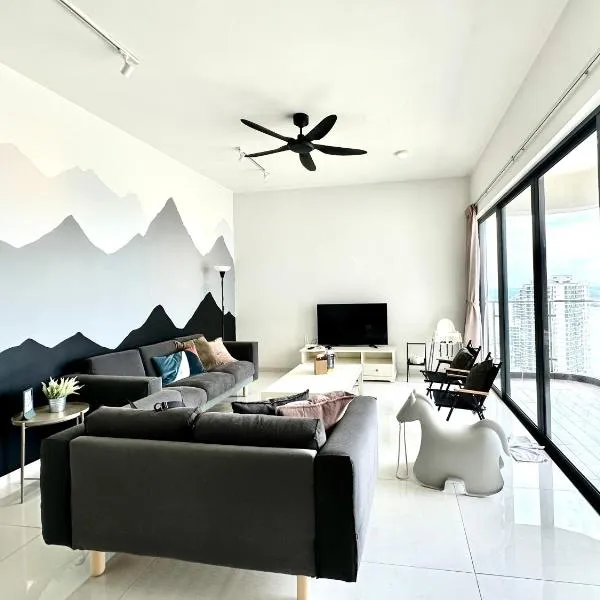 Peace Seaview Near CIQ Johor Bahru 3B2B, hotell sihtkohas Johor Bahru