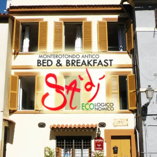 B&b Sà Di.., hotel v destinaci Monterotondo