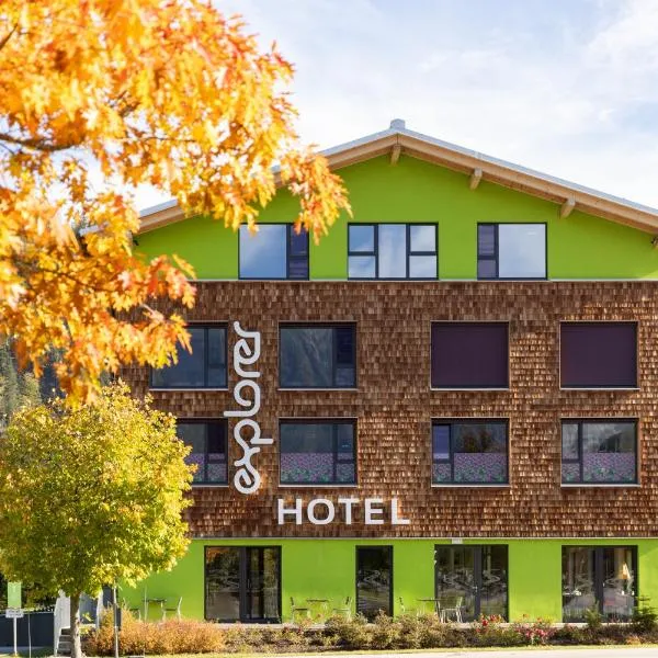 Explorer Hotel Hinterstoder, hotel en Steyrling