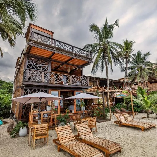 Yaku Hostel、Playa Mendiguacaのホテル