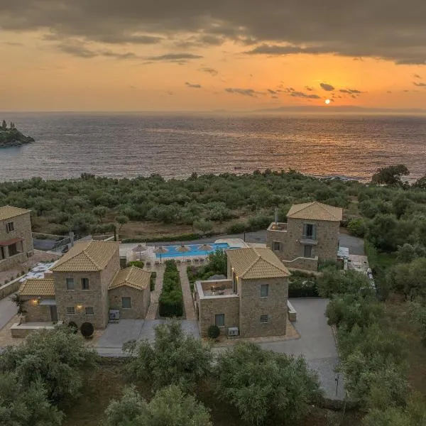 Mythos Villas, hotel v destinácii Stoupa
