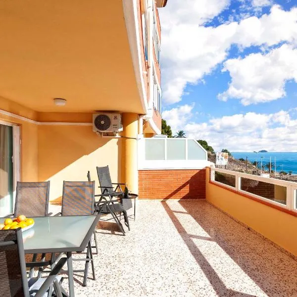 PRIMERA LINEA, GRAN TERRAZA, MARAVILLOSAS VISTAS, ALTO standing, hotel v destinaci Villajoyosa