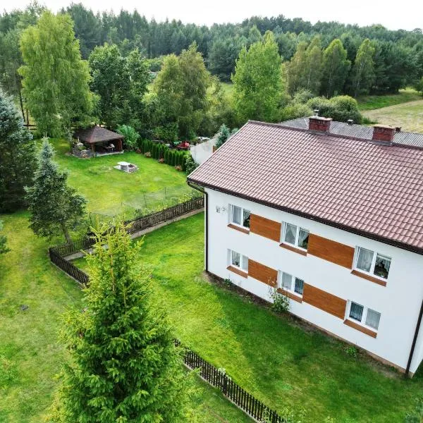 Piękny zielony zakątek na Kaszubach - agroturystyka z jacuzzi, hótel í Strzepcz