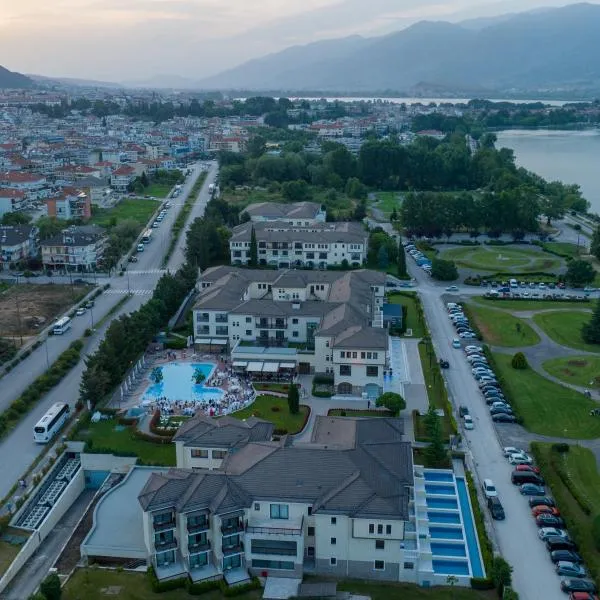 Hotel Du Lac Congress Center & Spa, hotel di Nísos Ioannínon