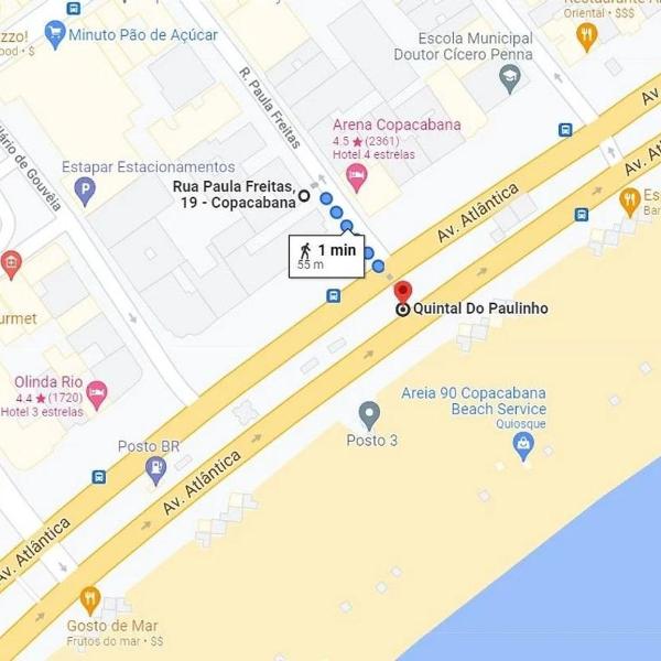 PF21 - Apto a 1 minuto da praia de Copacabana - Foto 2