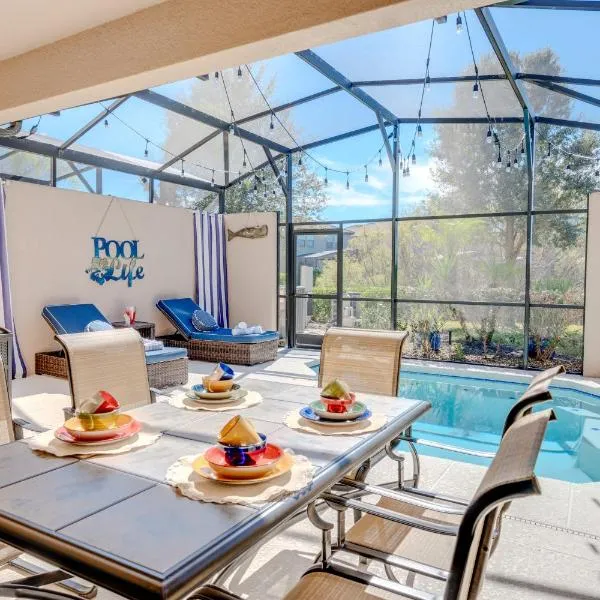 Luxury Family Villa 4 BR with 3 King Beds & Pool, hotel in Davenport