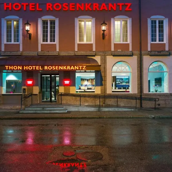 Nyborg에 위치한 호텔 톤 호텔 로렌크란츠 베르겐(Thon Hotel Rosenkrantz Bergen)