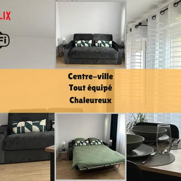 cosy moderne chaleureux équipé proche tram, Hotel in Talence