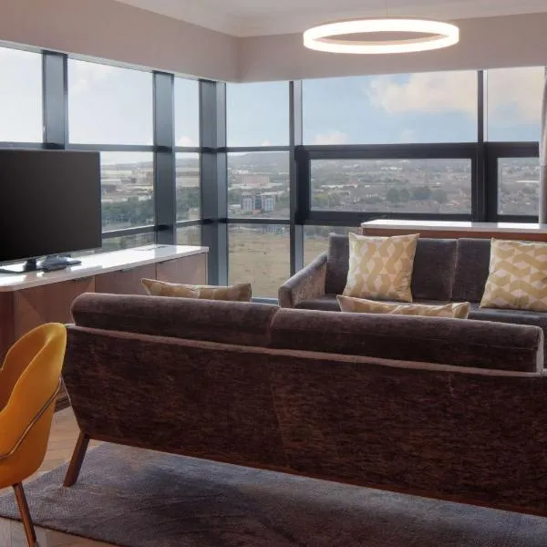 希尔顿贝尔法斯特酒店，位于贝尔法斯特的酒店