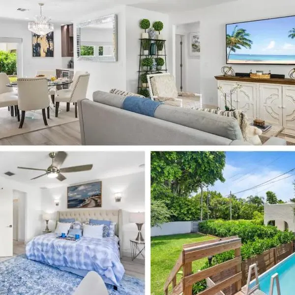Elegant 3br Getaway W Pool, Near Wpb Hotspots, hotel in West Palm Beach