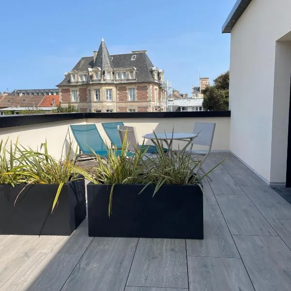 AU CHARME DES MAREES, hotel v destinaci Lion-sur-Mer