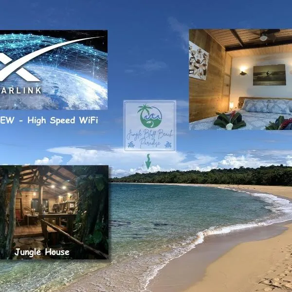 Jungle Bluff Beach Paradise - Jungle House, hotel in Bocas del Toro