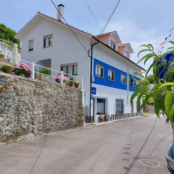 Pensión El Pozo, hotel v destinaci Cudillero