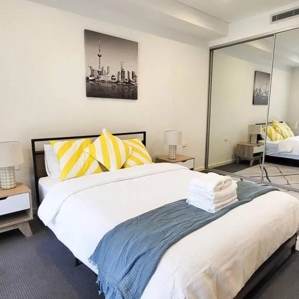 Modern Elegance: 2 Bedroom Oasis w/ Free Parking、Eppingのホテル