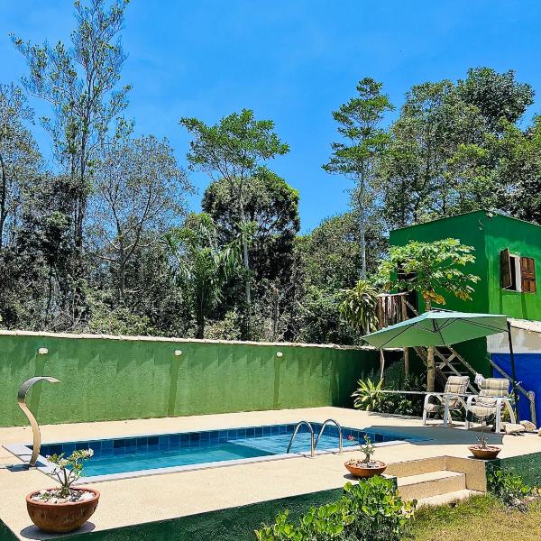 Refugio na Mata com Piscina e Ar Condicionado perto do Axe Moi - Foto 4