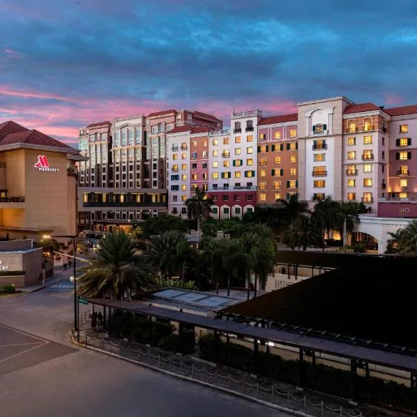 Manila Marriott Hotel at Newport World Resorts, hotel in Manila