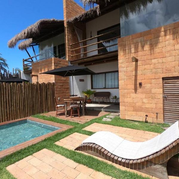 Casa beira mar com picina em Milagres - Verde Mar