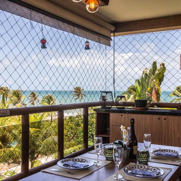 Cumbuco Wai Wai Apartamento com vista para o mar