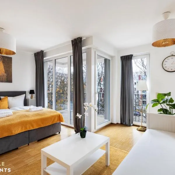 PINEAPPLE APARTMENTS - Zwinger VIII - 85qm - 1x free parking, hotel v Drážďanech