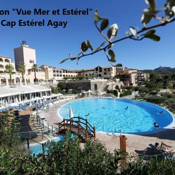 "Location Vue MER et ESTEREL", Cap Estérel Agay-Saint Raphaël, T2, piscines, parking, wifi, hotel in Saint-Raphaël