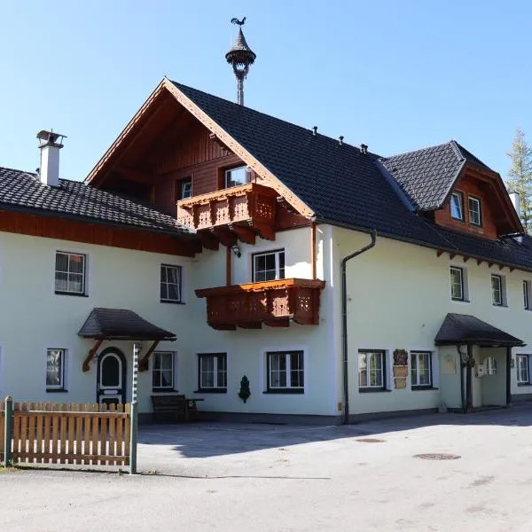 Obersdorf에 위치한 호텔 Apartman Tauplitz skiing, hiking, bike, cross country - Haus Sandlweber